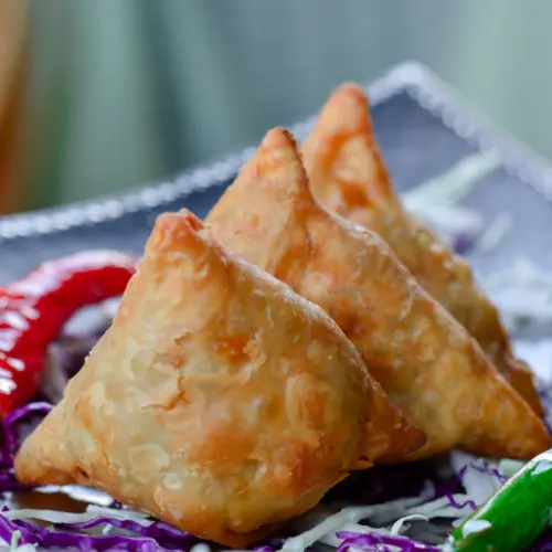 Samosa at New Indian Sweets & Restaurant